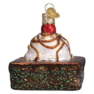 Brownie A La Mode Christmas Ornament