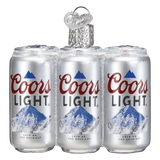 Coors Light Six Pack Ornament