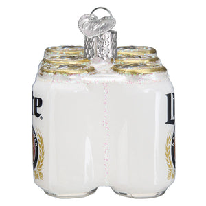 Miller Lite Six Pack Ornament