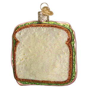 Ham And Cheese Sandwich Christmas Ornament