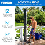 Swimline HydroTools Niagara Rainfall 7 Foot Adjustable Outdoor Solar Shower