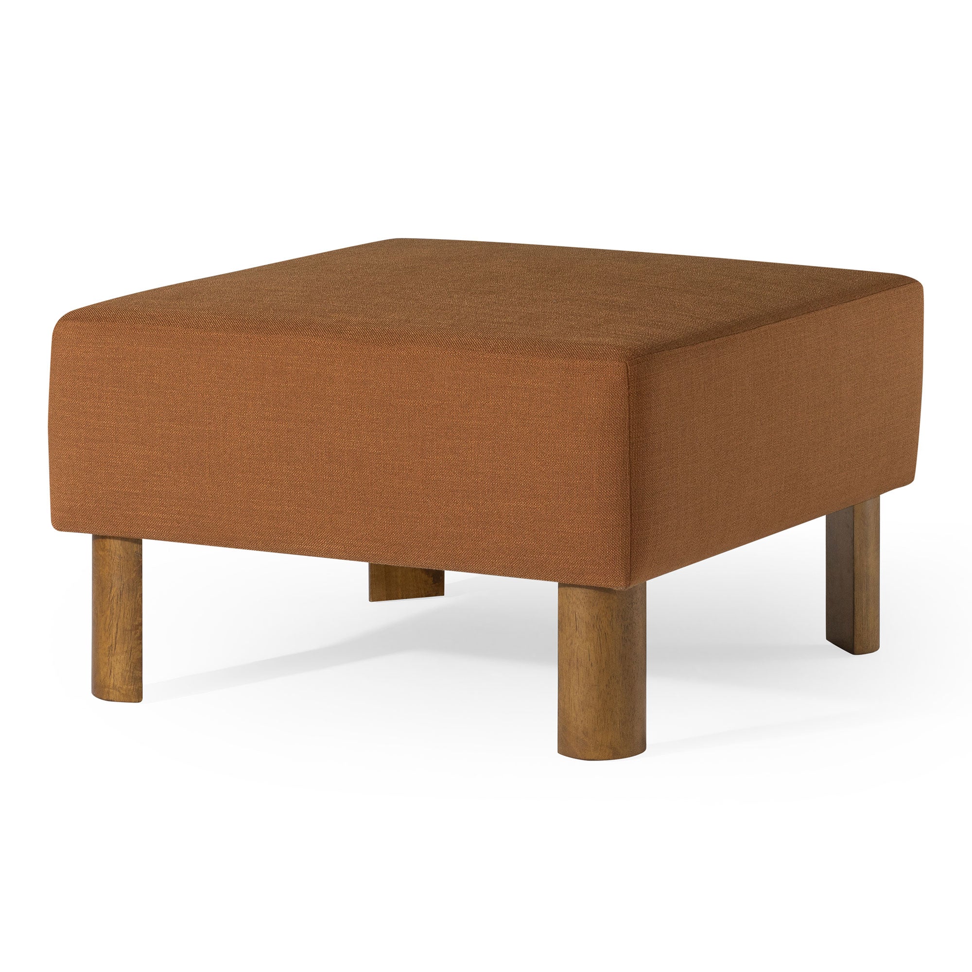 Maven-Lane-Lena-Contemporary-Upholstered-Ottoman-With-Refined-Brown-Wood-Finish-Ottomans-&-Poufs