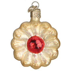 Spritz Cookie Ornament Glass Holiday Decoration
