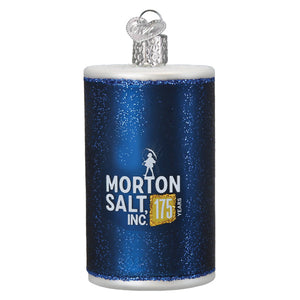 Morton Salt Canister Christmas Ornament
