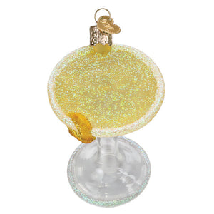 Lemon Drop Martini Ornament 3.5 x 3 x 2.5