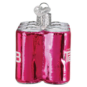 Tab Six Pack Christmas Ornament