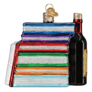 Book Club Christmas Ornament