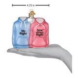 Mr. & Mrs. Hoodies Ornament
