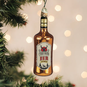 Rum Bottle Ornament