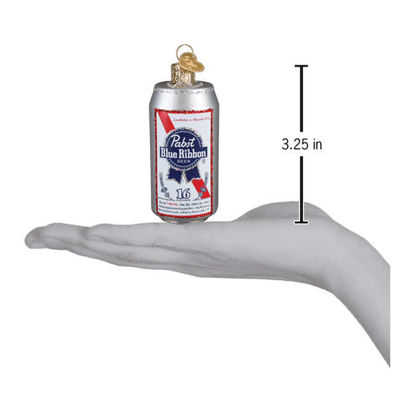 Pabst Blue Ribbon Beer Can Ornament