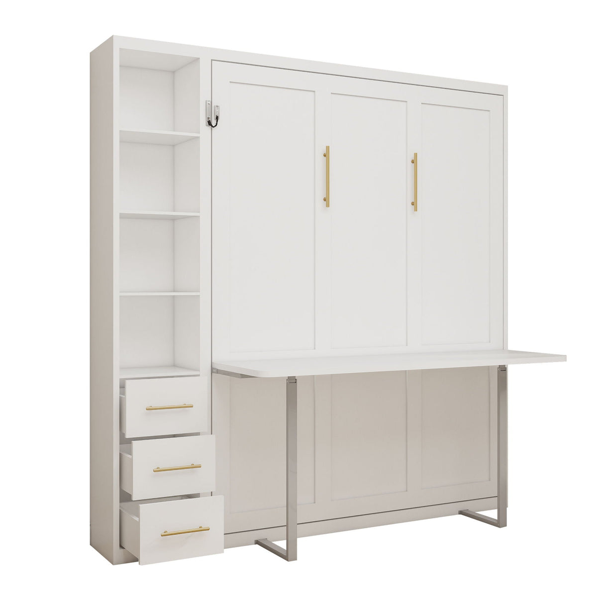 Folding Vertical Murphy Wall Bed