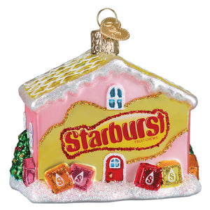 Starburst Cottage Christmas Ornament