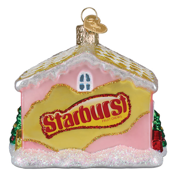 Starburst Cottage Christmas Ornament