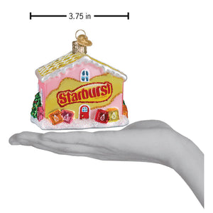 Starburst Cottage Christmas Ornament