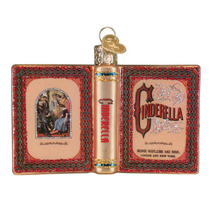 Cinderella Book Ornament by Old World Christmas