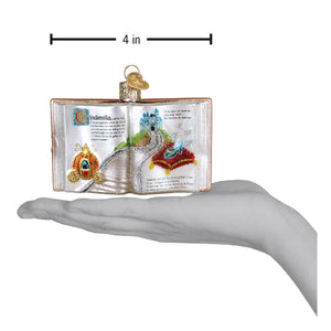 Cinderella Book Ornament by Old World Christmas