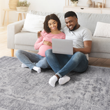 NAAR MARFI Collection Oriental Non-Shedding and Stain Resistant Area Rug