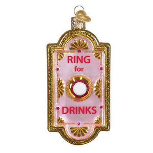 Ring For Drinks Doorbell Ornament