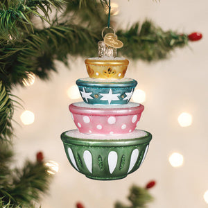 Stacked Mixing Bowls Ornament