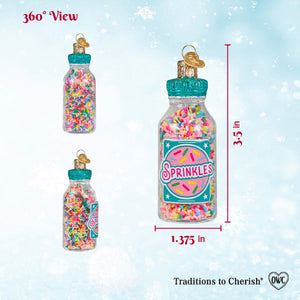 Jar Of Sprinkles Ornament