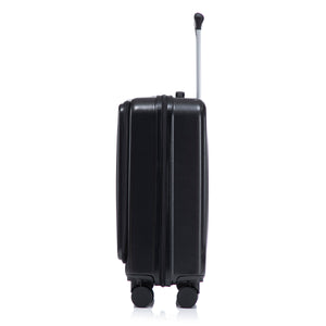 14' & 20' ABS Spinner Wheel Luggage Set with Cosmetic Case