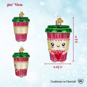 Happy Coffee Ornament