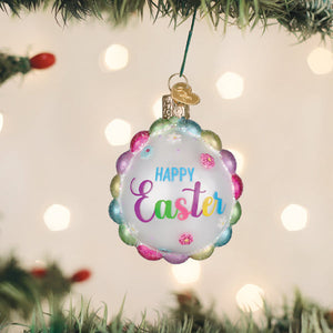 Scalloped Easter Egg Ornament