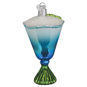 Blue Glacier Cocktail Ornament