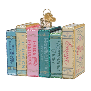 Jane Austen Books Ornament