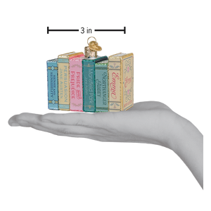 Jane Austen Books Ornament