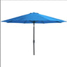 Patio Umbrella With Crank Lift And Tilt, UV-Resistant Canopy