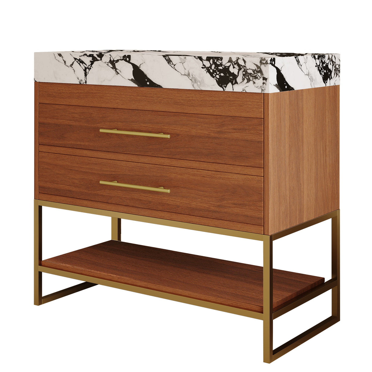 29.9" Modern Free-standing Bathroom Vanity