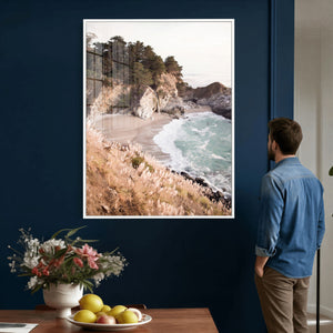 McWay Falls Canvas Wall Art, Big Sur California Photography