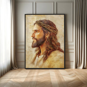 Spiritual Portrait Wall Art – Framed Inspirational Canvas