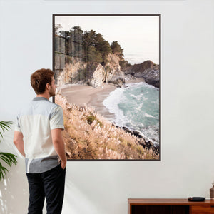 McWay Falls Canvas Wall Art, Big Sur California Photography