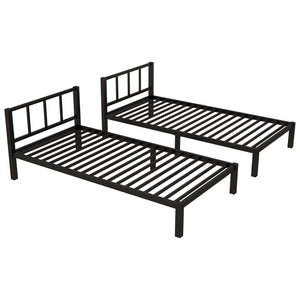 Metal Triple Bunk Bed for Kids