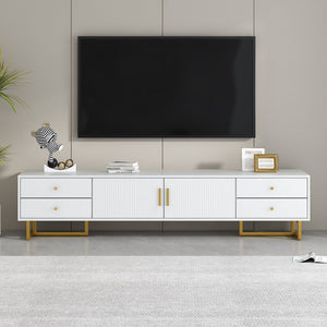 Modern TV Stand with Storage for Living Room
