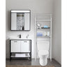 J&V Textiles 3-Shelf Metal Bathroom Organizer Over The Toilet