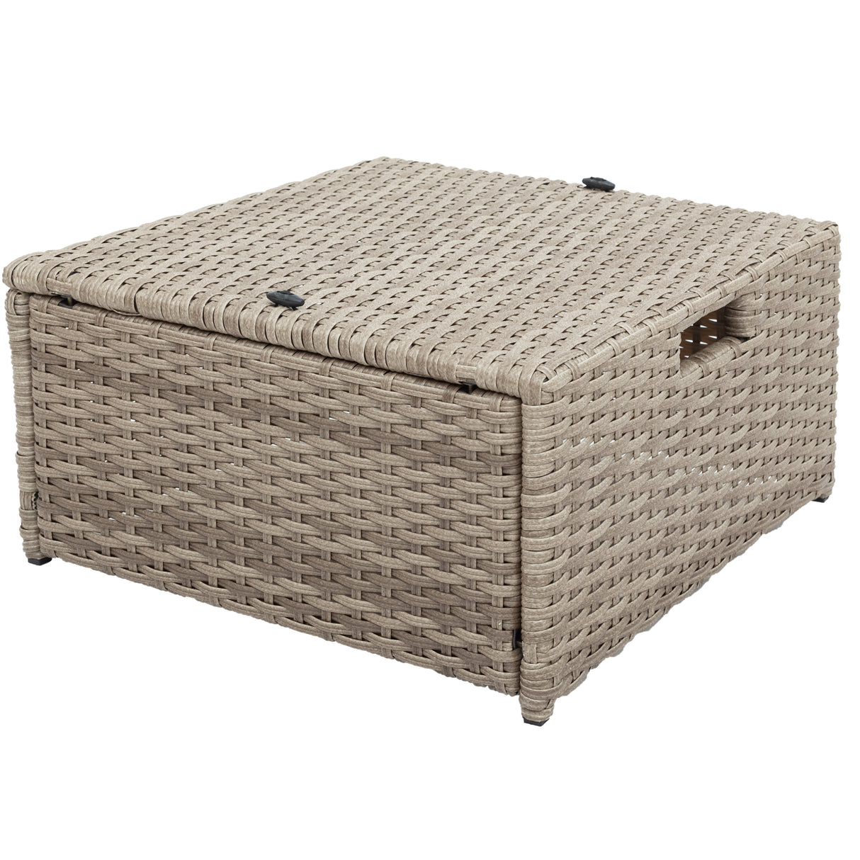 Elegantly Woven Outdoor Tengbian  6 piece outdoor conversation set