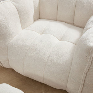 Soft Bean Bag Chair With High Resilient Foam