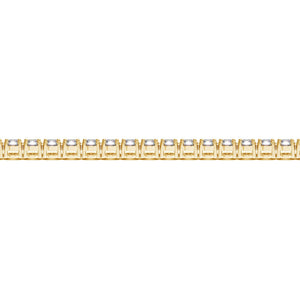 Lab Grown Round Diamond Tennis Bracelet in 14k Yellow Gold (10 cctw F/G  VS2/SI1)