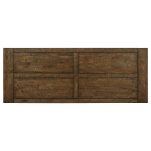 Amarillo - Rectangular Counter Height Dining Table - Rustic Brown