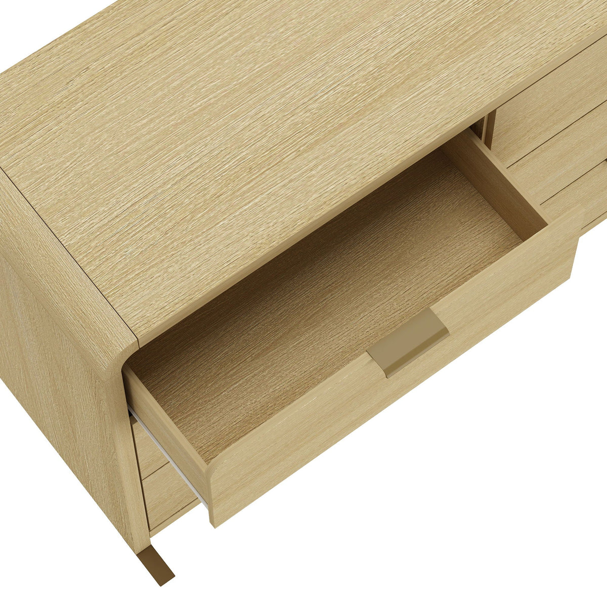 Oak Double Dresser with 6 Drawers - Grace Collection