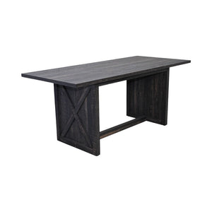 70.87" Farmhouse Large Dining Table for 6-8 People