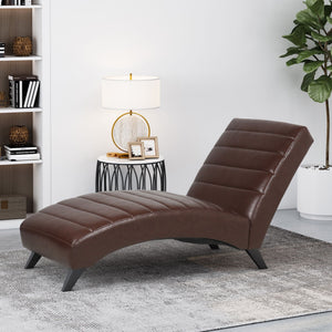 Radiantique Chaise Lounge With A Curvaceous Structure
