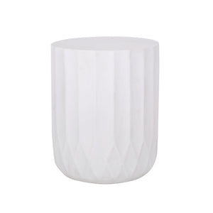 Round Outdoor Side Table, 15" W x 15" D End Table