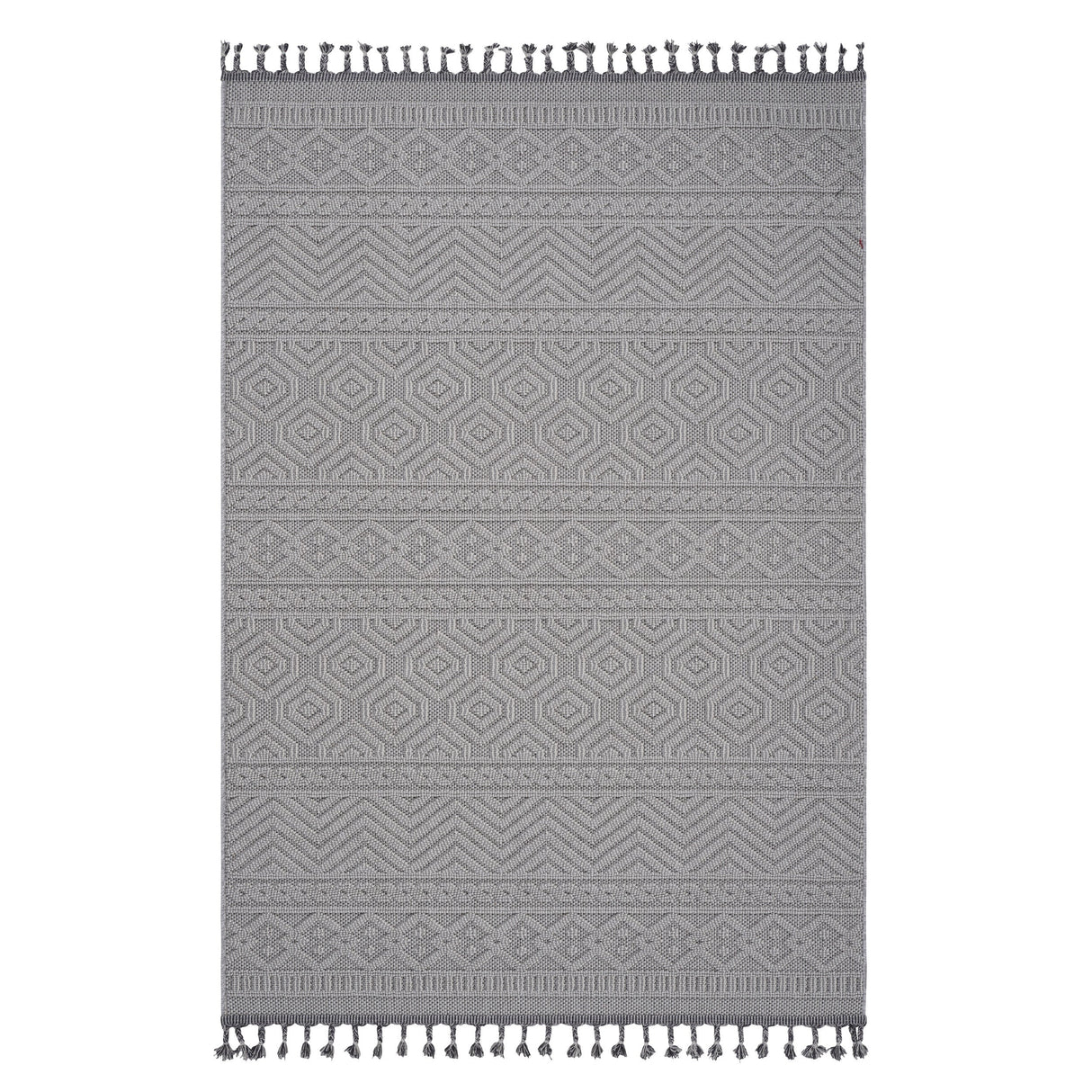 NAAR Guros Collection Geometric Indoor/Outdoor Area Rug