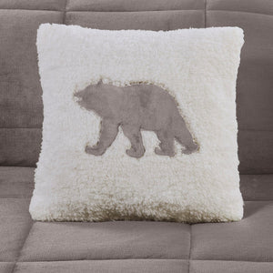 Full/Queen Plush to Sherpa Down Alternative Comforter Set