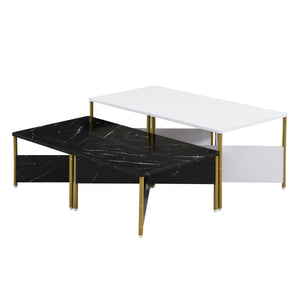 Modern Nesting Coffee Tables Set of 4