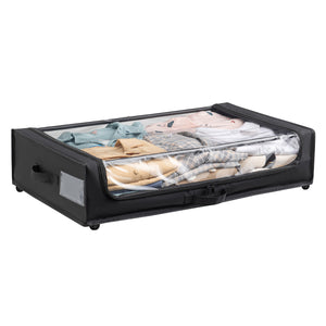 Set of 2 Under-Bed Rolling Storage Containers